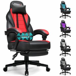 BOSSIN Gaming Chair (Red) (1)